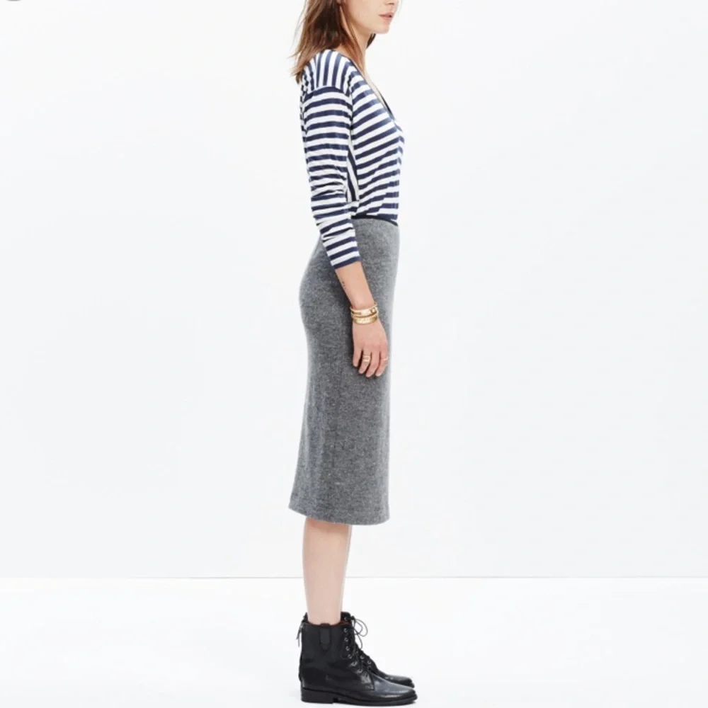 Madewell Pillar midi skirt